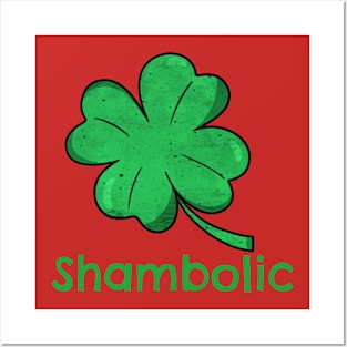 Shambolic shamrock Posters and Art